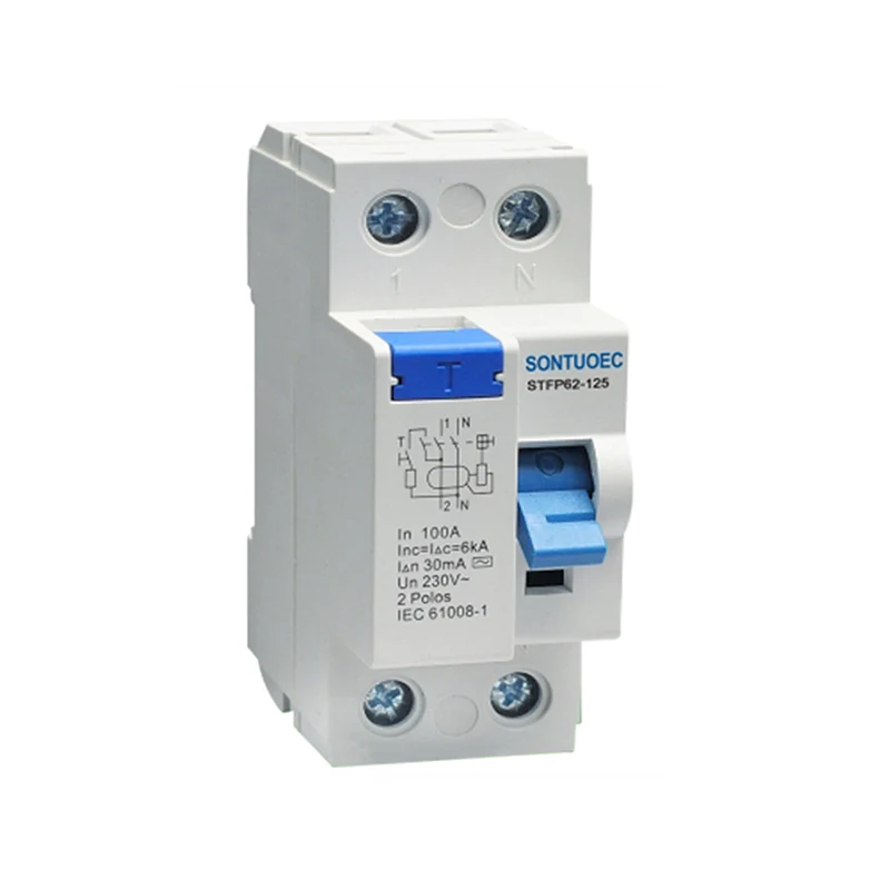 Elektrooniline magnetiline A tüüpi RCCB 125A/30mA