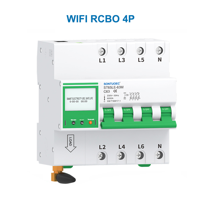 IoT intelligentne kaitselüliti wifi mcb rcbo
